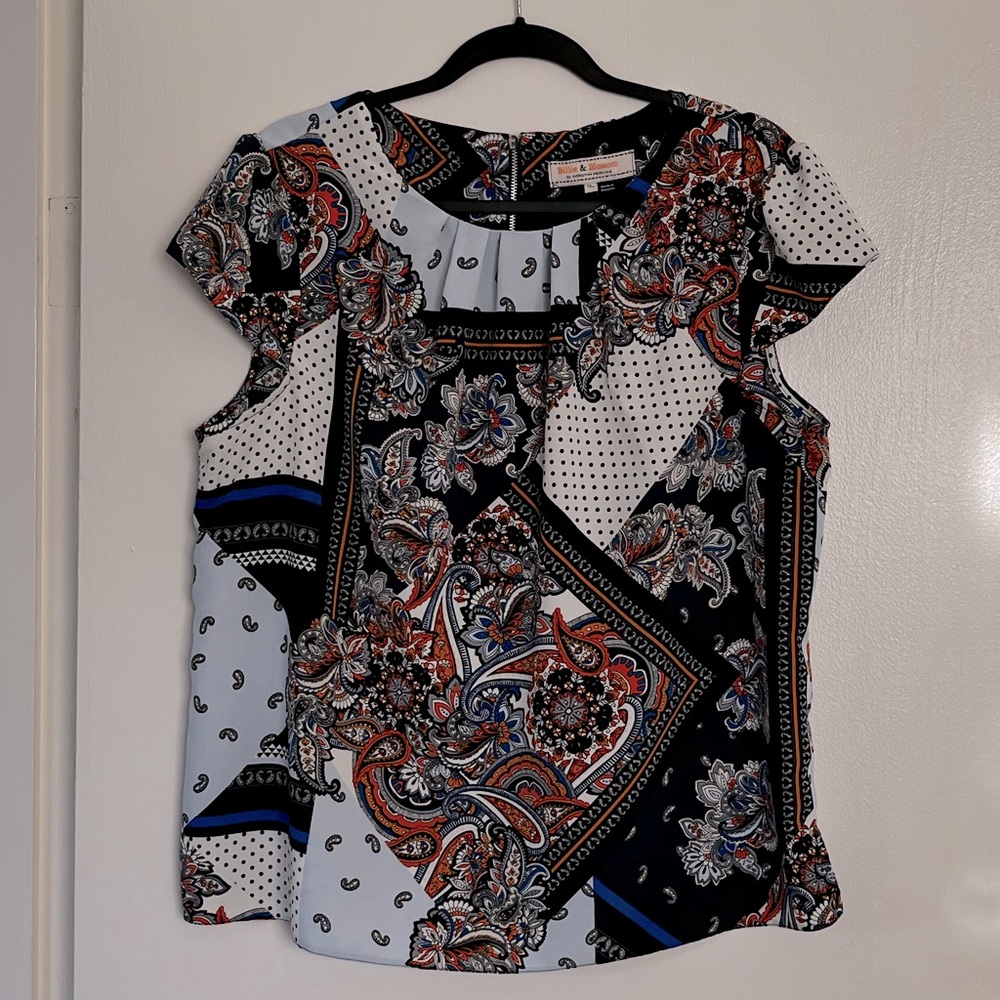 Silky blouse